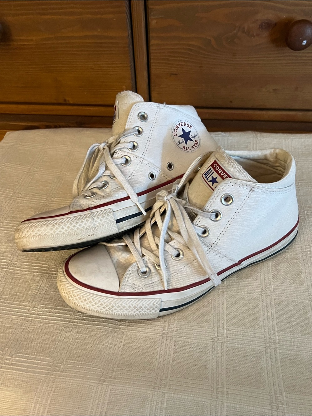 Converse Chuck Taylor All Star Madison Mid Top White Sneaker